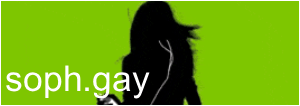 soph.gay green button